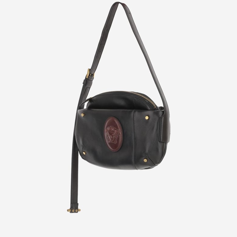 leather shoulder bag black by Selfnex