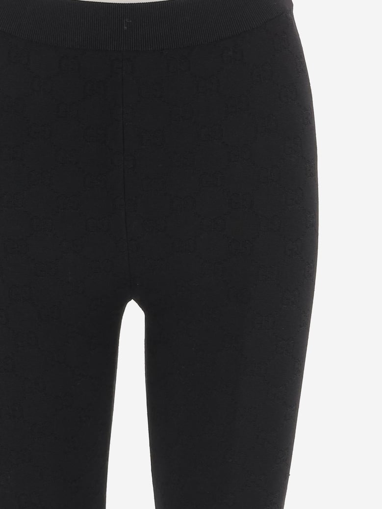 technical viscose trousers with gg motif by Selfnex