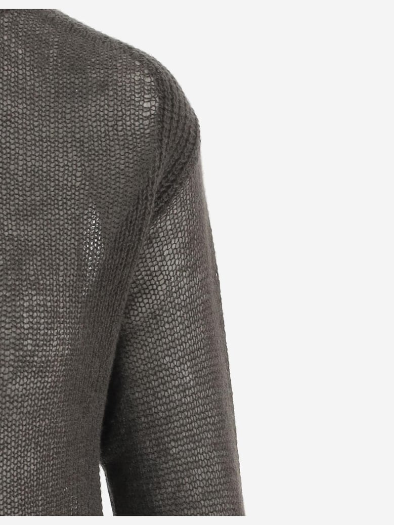 cashmere crew neck sweater by Selfnex