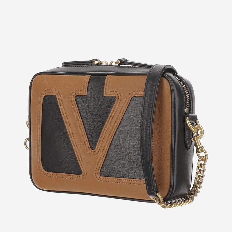 viva superstar leather shoulder bag by Selfnex