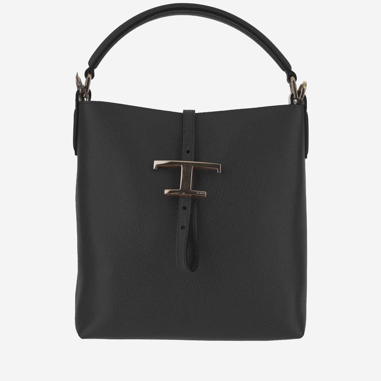 leather bucket bag by Selfnex