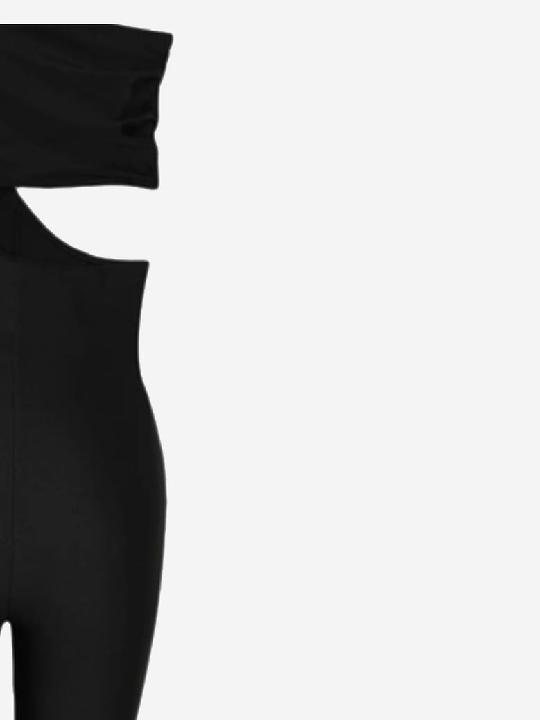 one-shoulder jumpsuit by Selfnex
