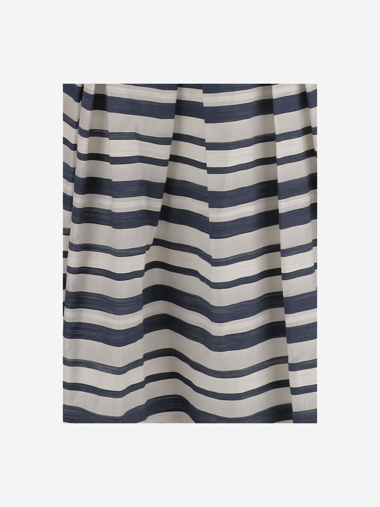 dress striped cotton blend by Selfnex
