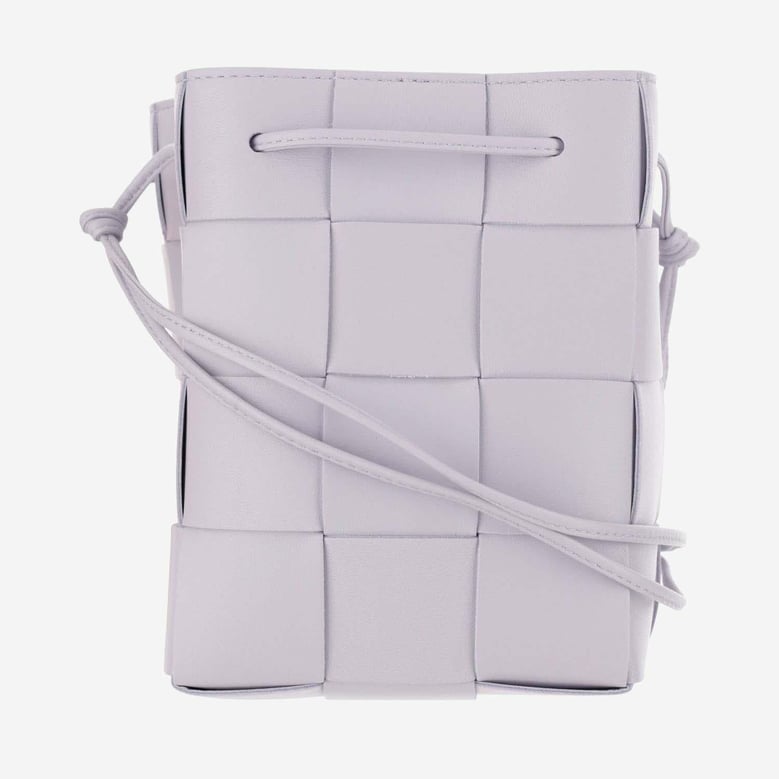 small cassette bucket shoulder bag by Selfnex