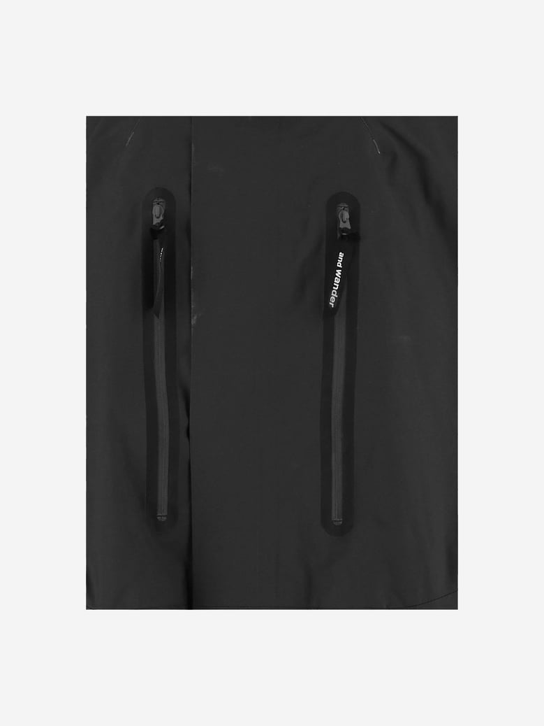 technical hooded jacket with pockets by Selfnex