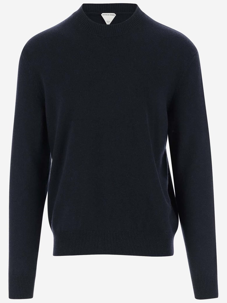 cashmere sweater navy by Selfnex