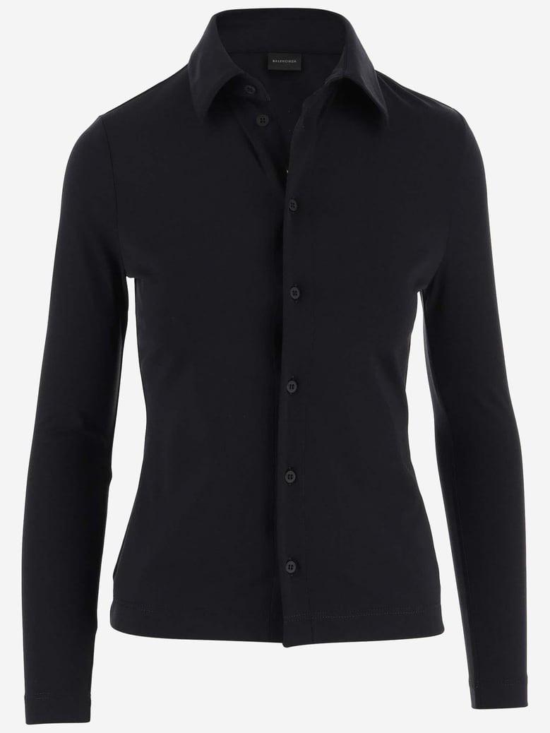 stretch jersey shirt by Selfnex