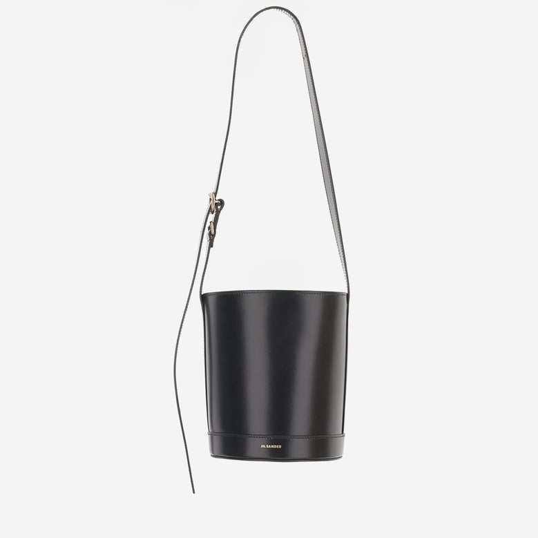 leather bucket bag by Selfnex