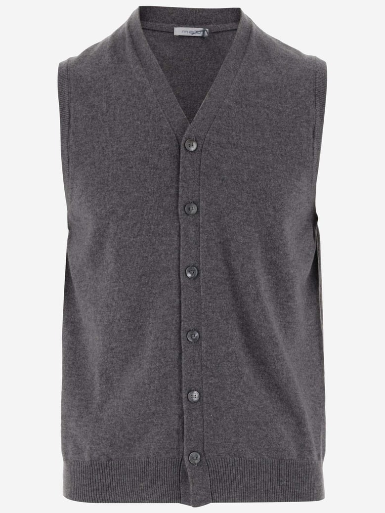cashmere gilet by Selfnex