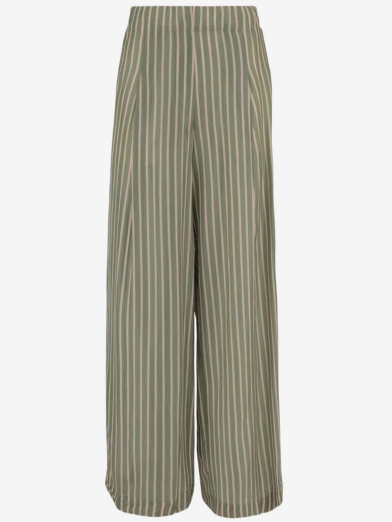 trousers striped cupro by Selfnex