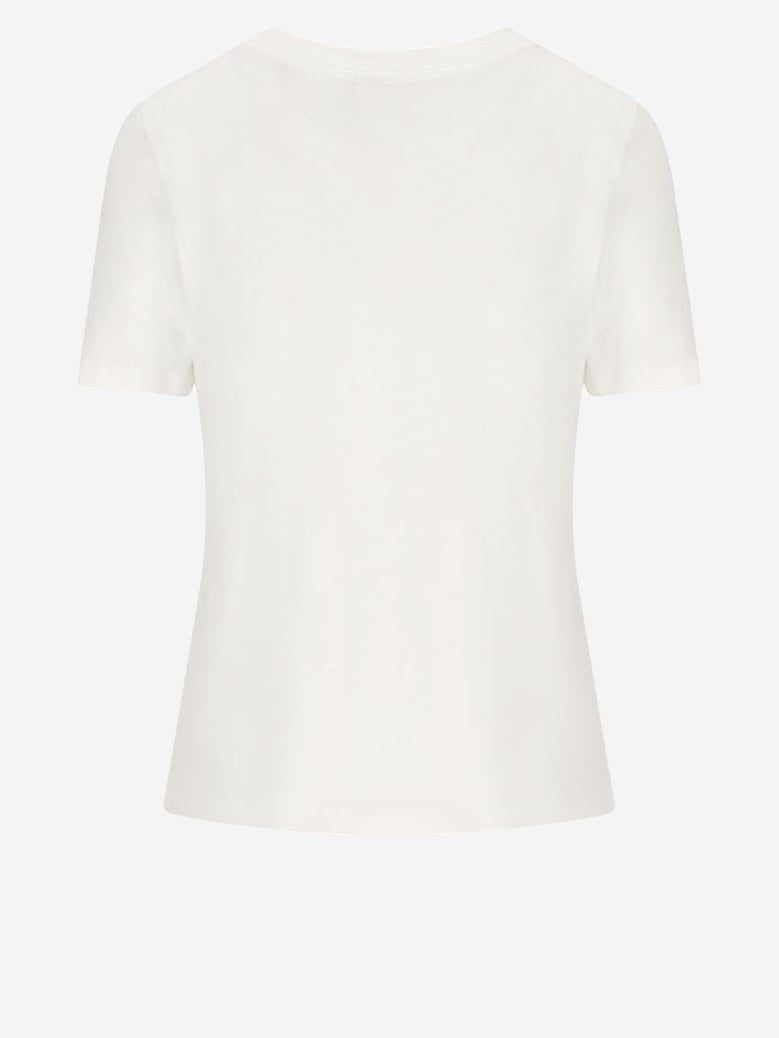 cotton t-shirt with logo print by Selfnex