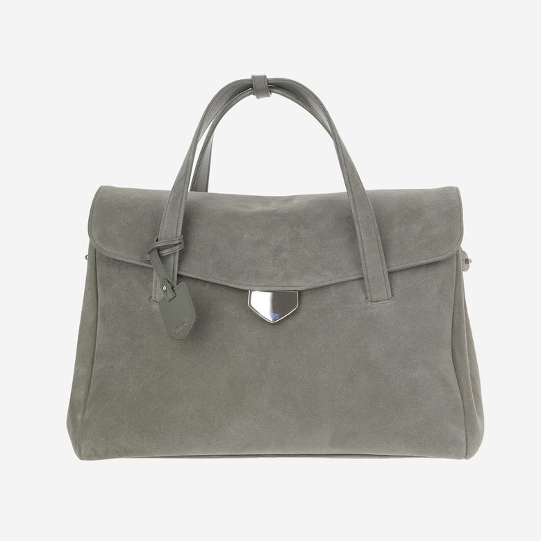 virginia suede leather bag by Selfnex