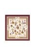 silk scarf with nadir print by Selfnex