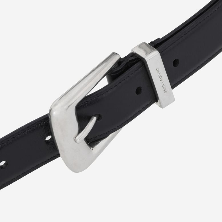 smooth leather belt by Selfnex