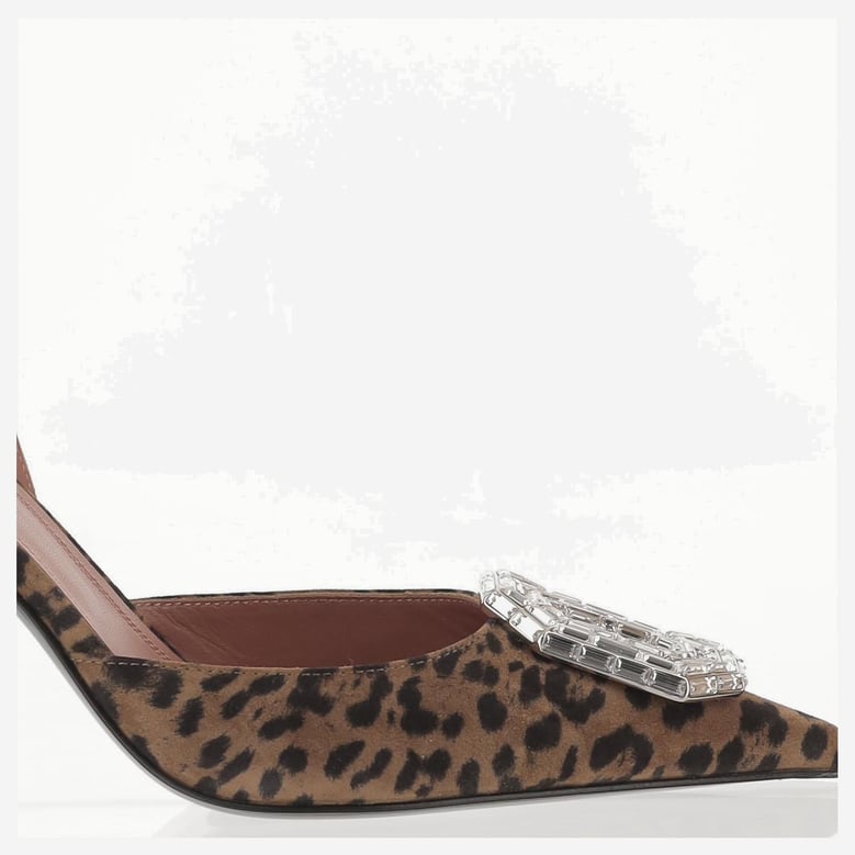 camelia suede slingback by Selfnex