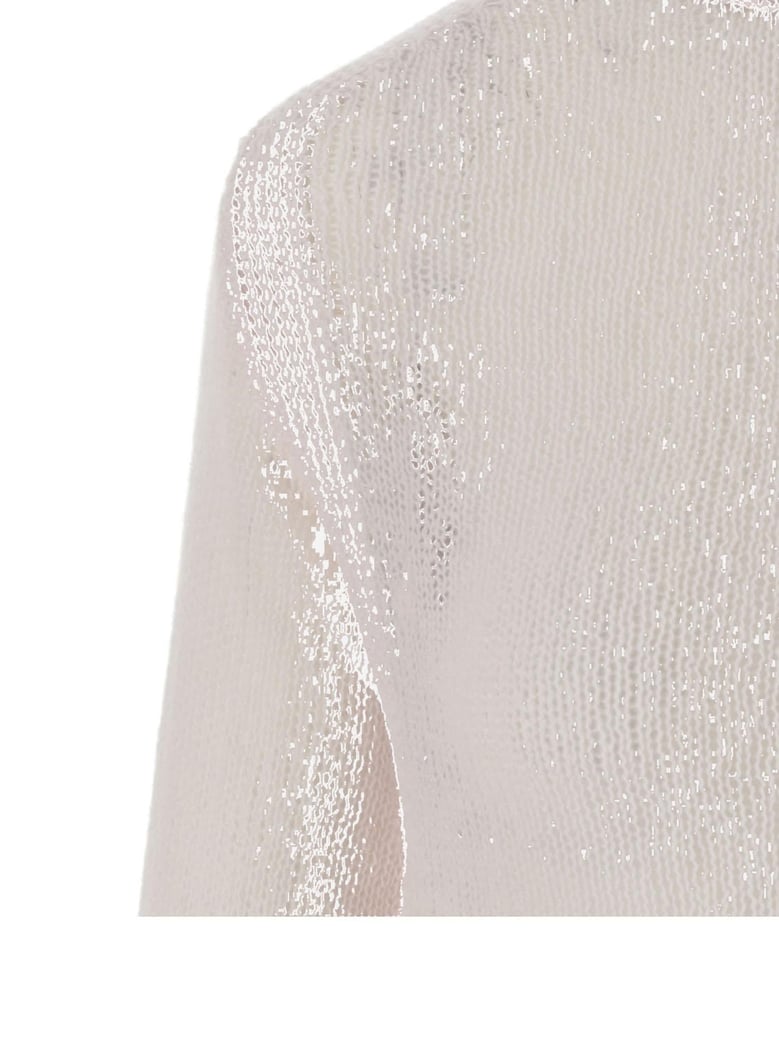 cashmere crew neck sweater by Selfnex