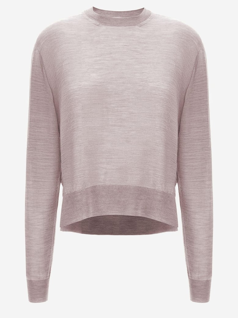 wool and cashmere blend sweater by Selfnex