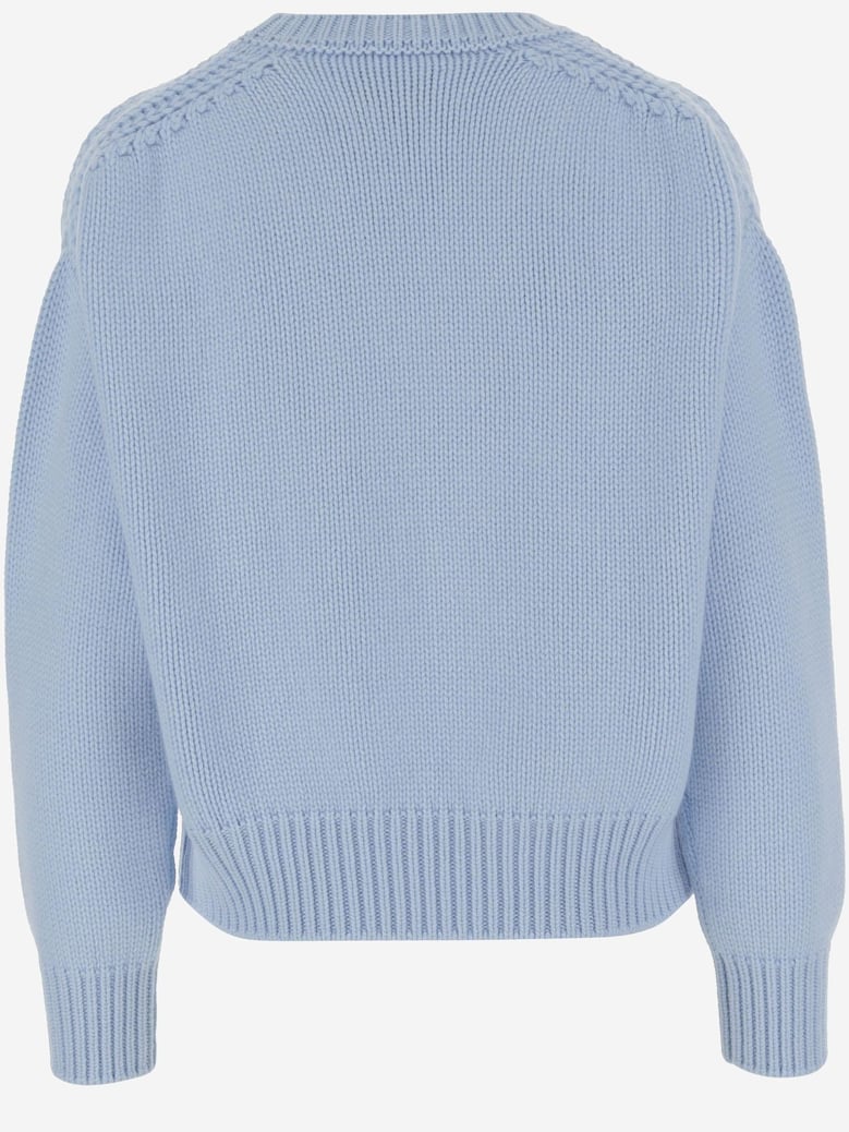 cashmere jade sweater by Selfnex