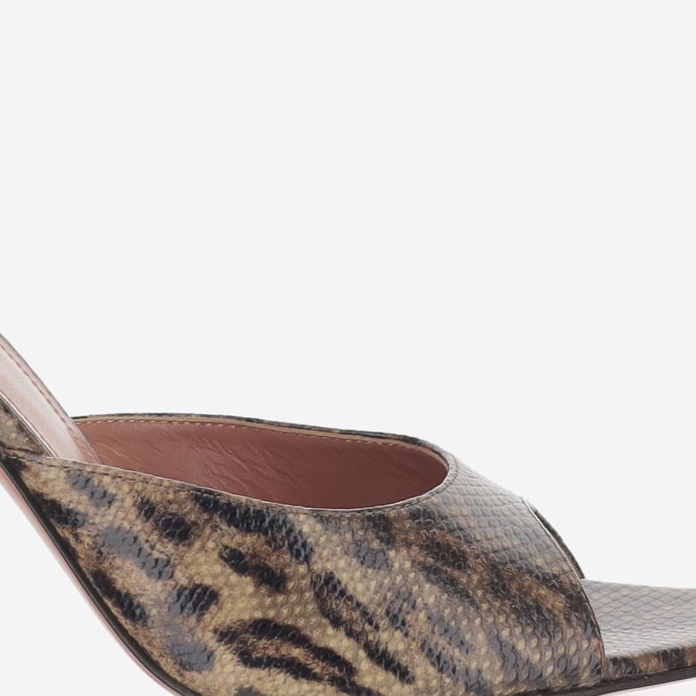 leather mules by Selfnex