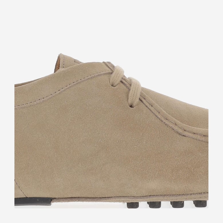 suede loafers beige by Selfnex