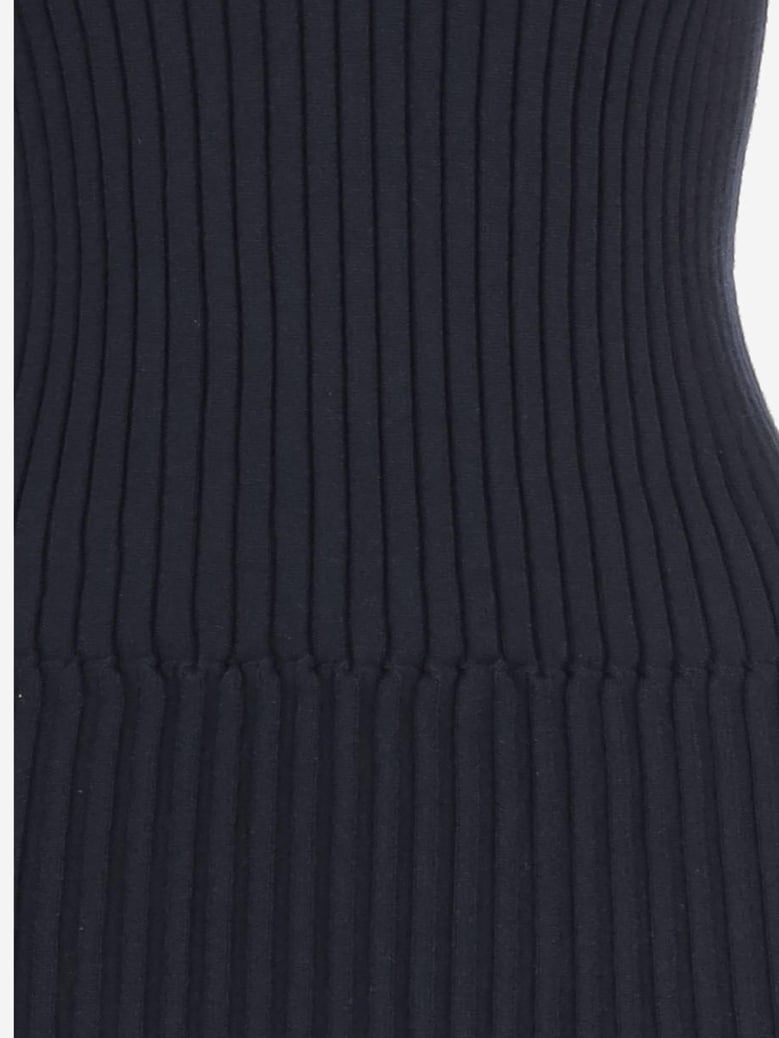 sweater cashmere and silk dark navy by Selfnex