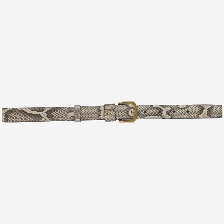 python leather belt by Selfnex