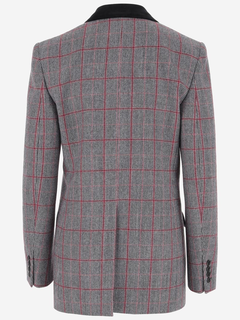 double-breasted wool jacket by Selfnex