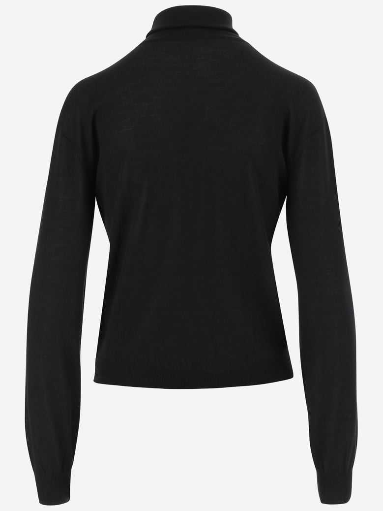 wool and cashmere blend pullover by Selfnex