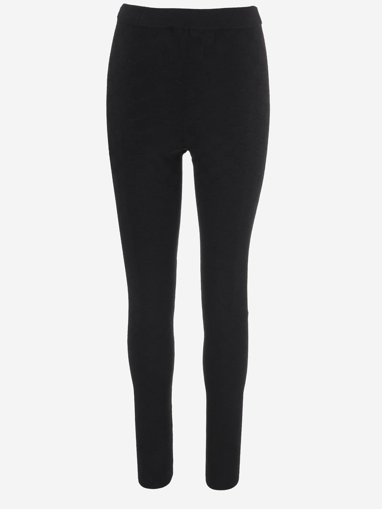 technical viscose trousers with gg motif by Selfnex