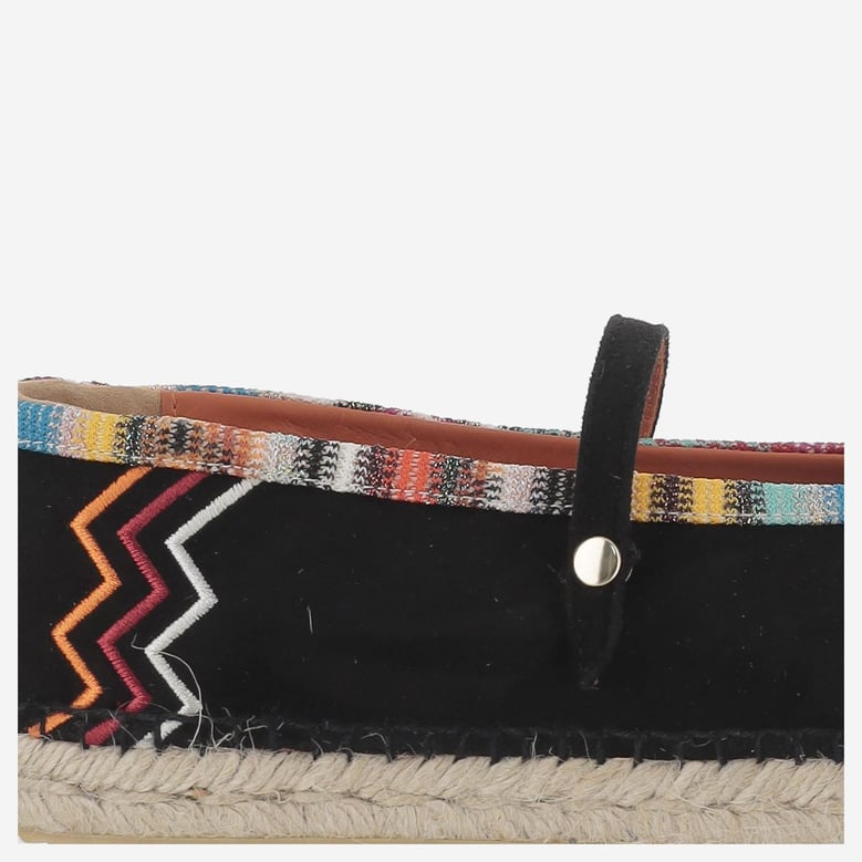 espadrilles zigzag viscose blend by Selfnex