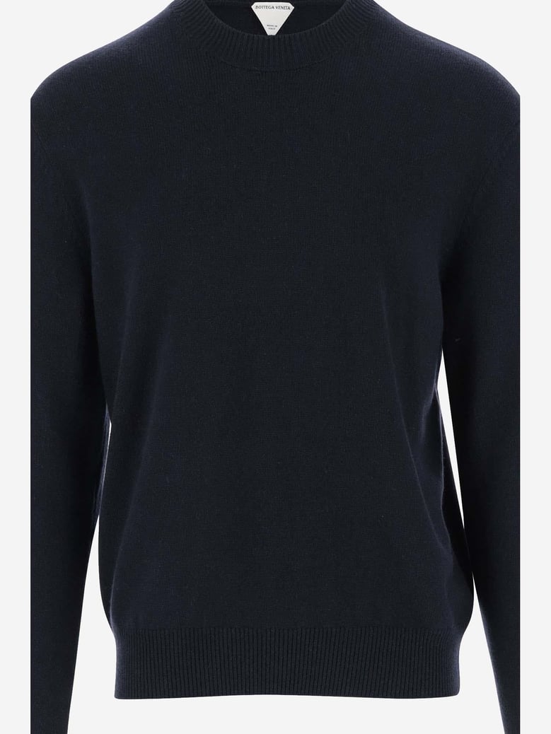 cashmere sweater navy by Selfnex