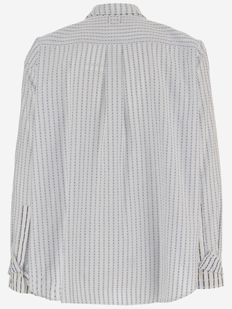 cotton shirt white by Selfnex