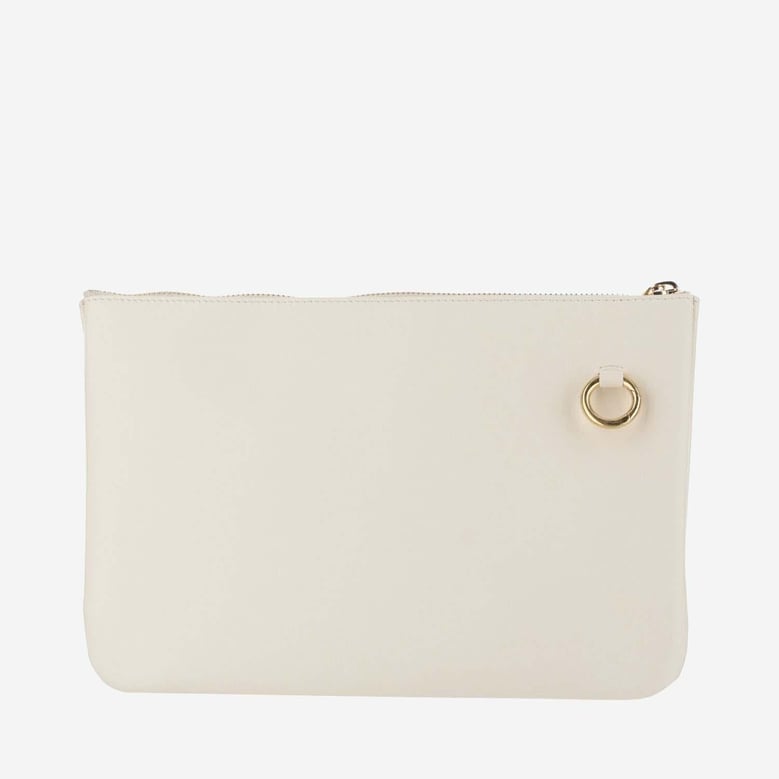 leather shoulder bag with logo by Selfnex