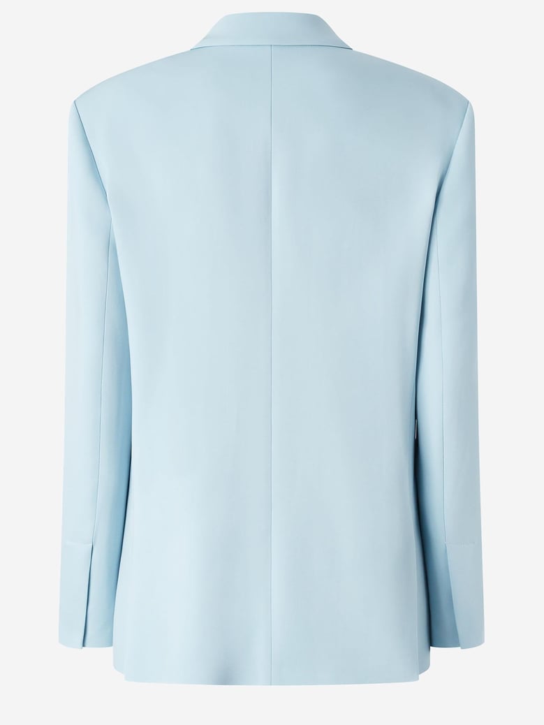 jacket stretch viscose light blue by Selfnex