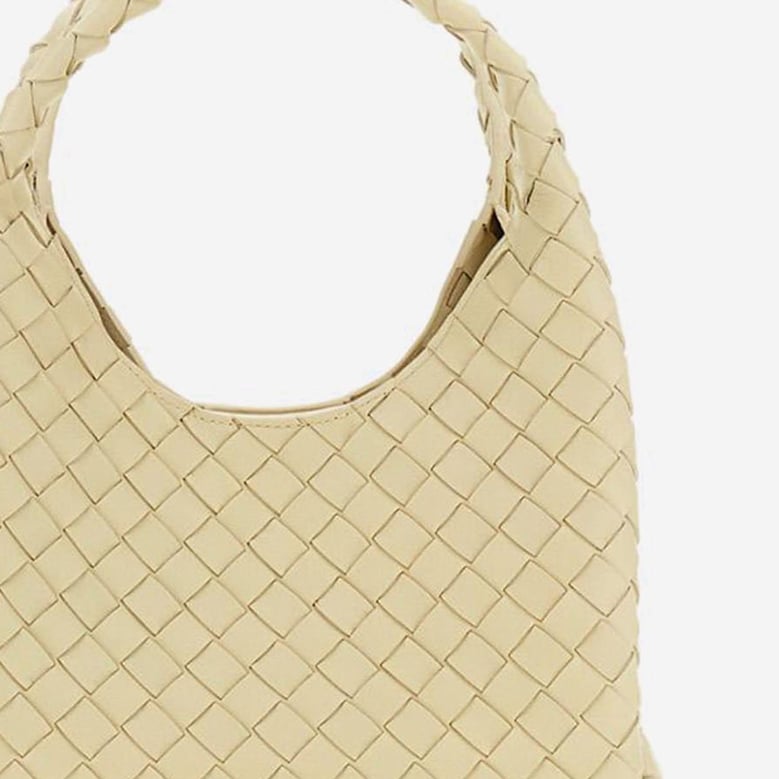handbag woven lambskin ivory by Selfnex