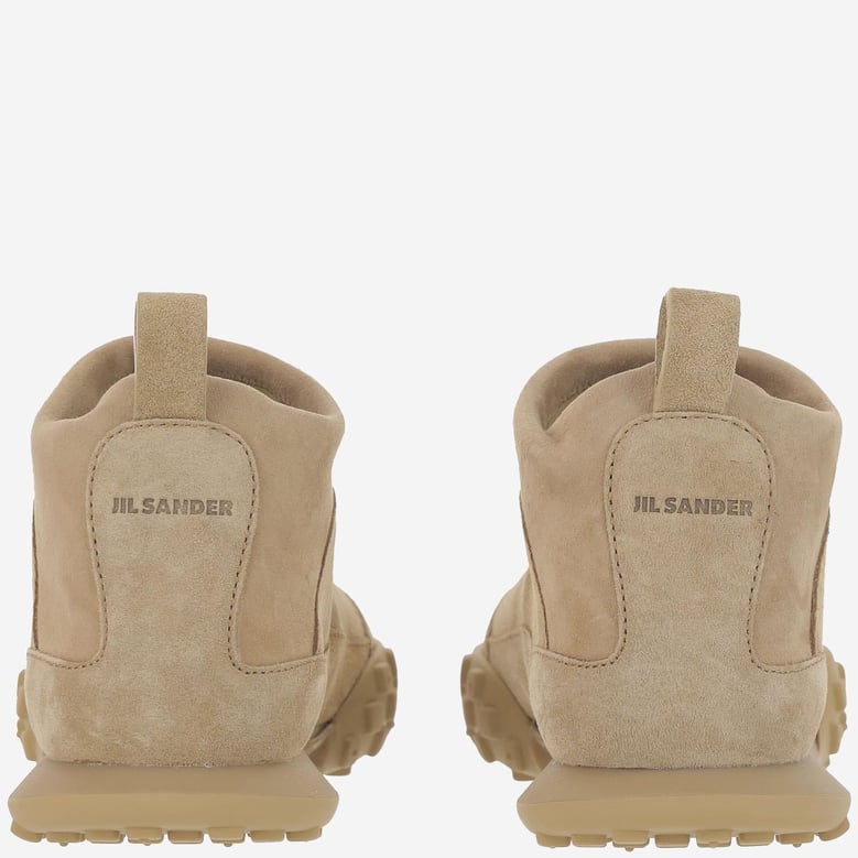 suede leather sneakers by Selfnex