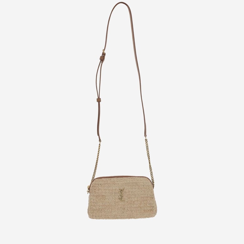 gaby raffia clutch bag by Selfnex