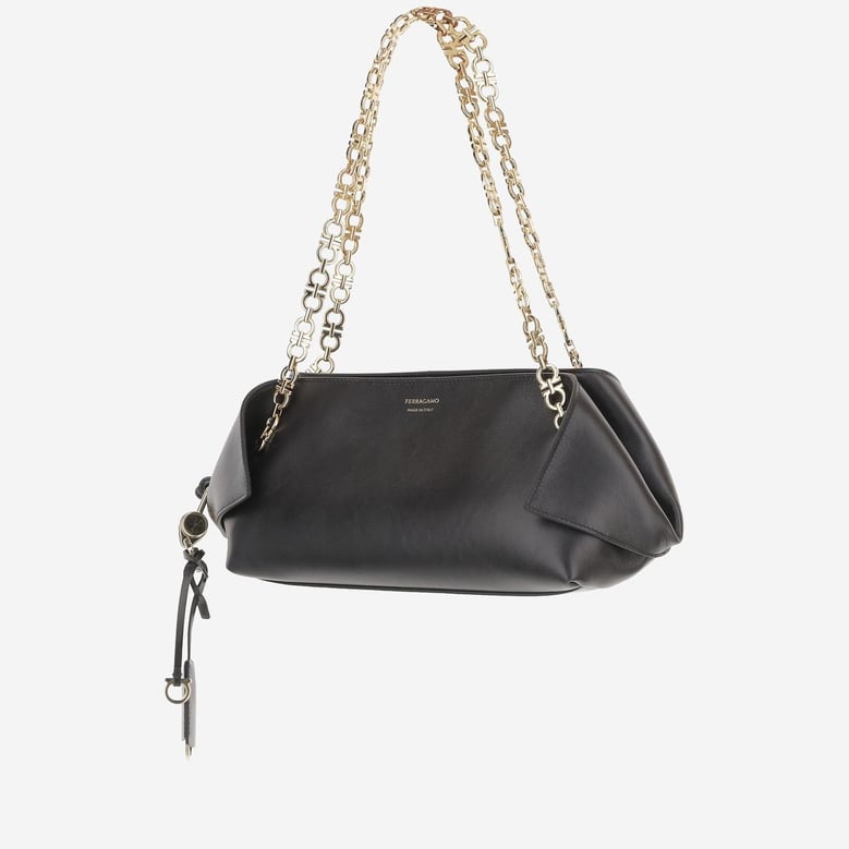leather shoulder bag by Selfnex