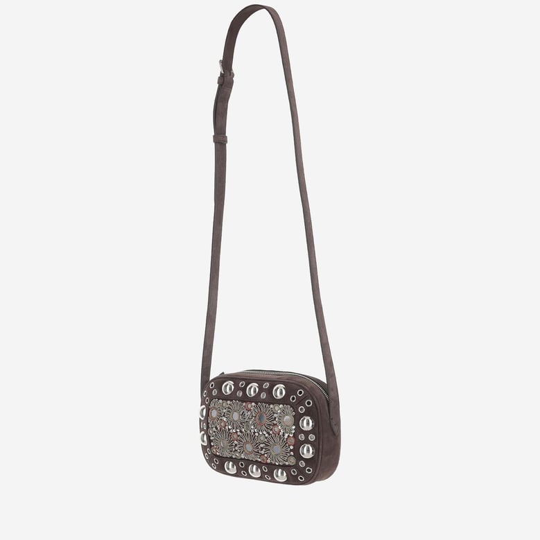 nellcôte suede shoulder bag by Selfnex
