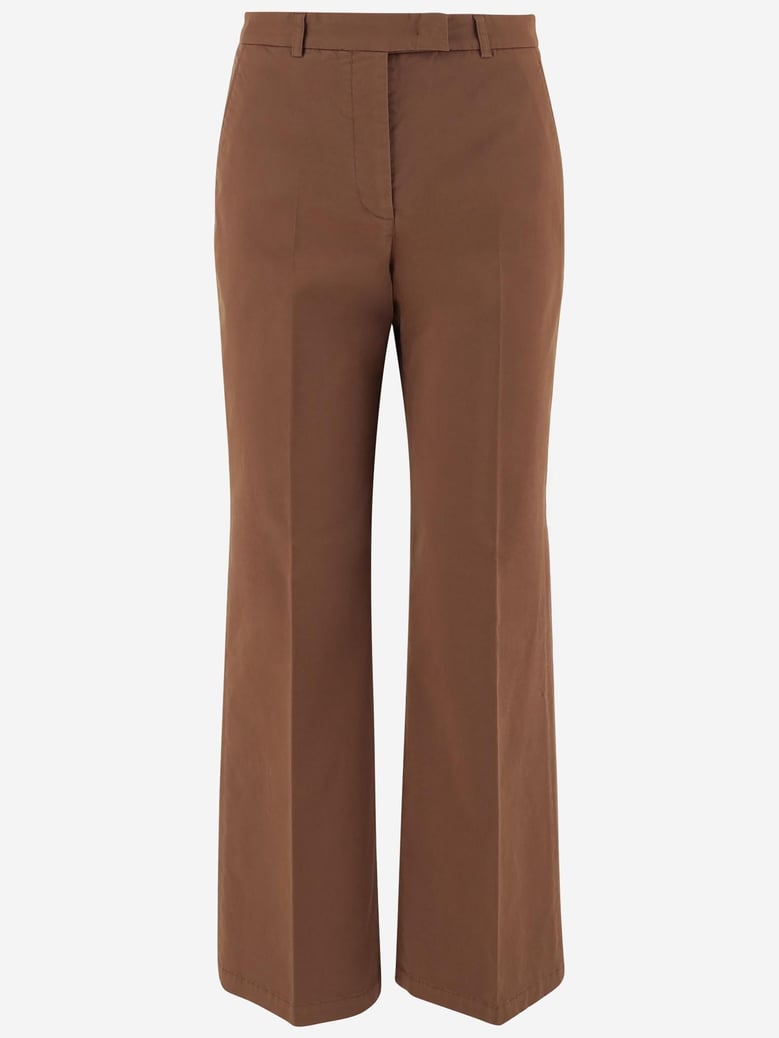 stretch cotton pants by Selfnex