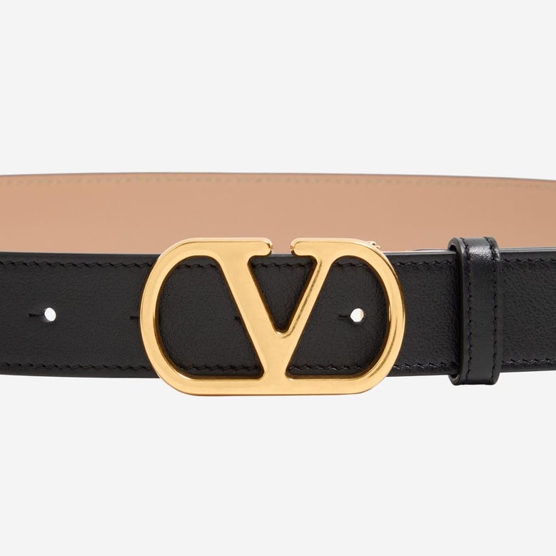 vlogo signature leather belt by Selfnex