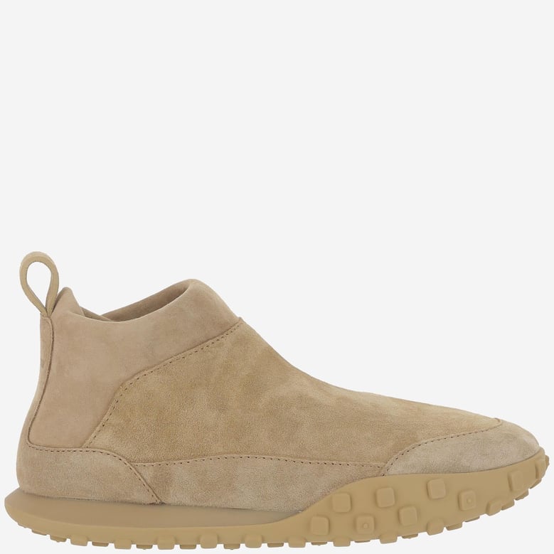 suede leather sneakers by Selfnex