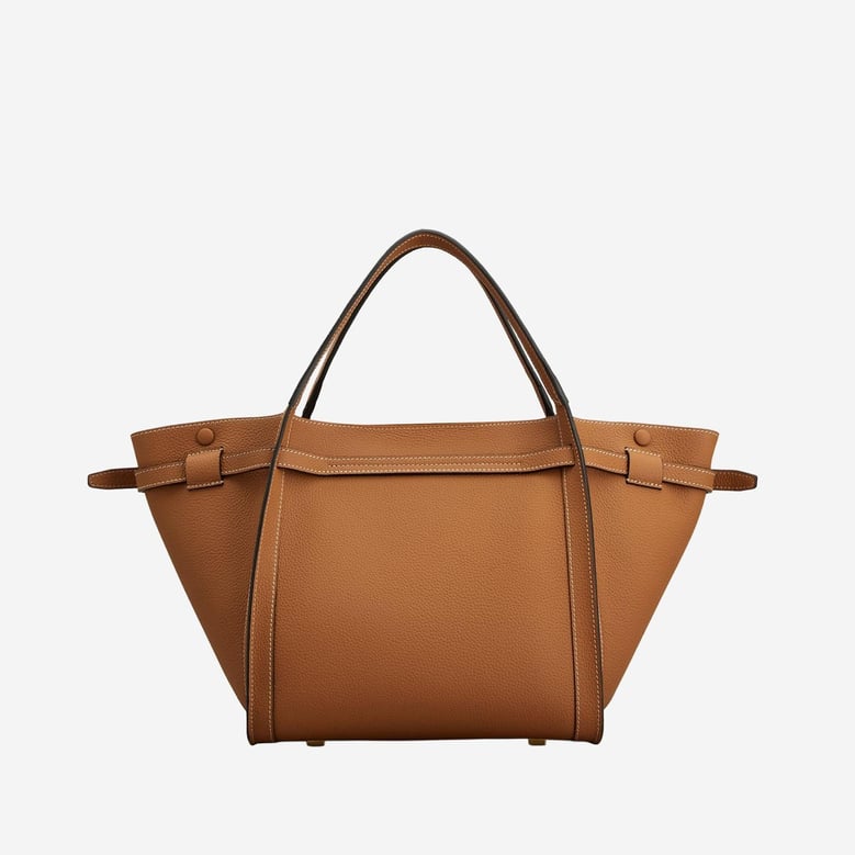 leather shopping bag with by Selfnex