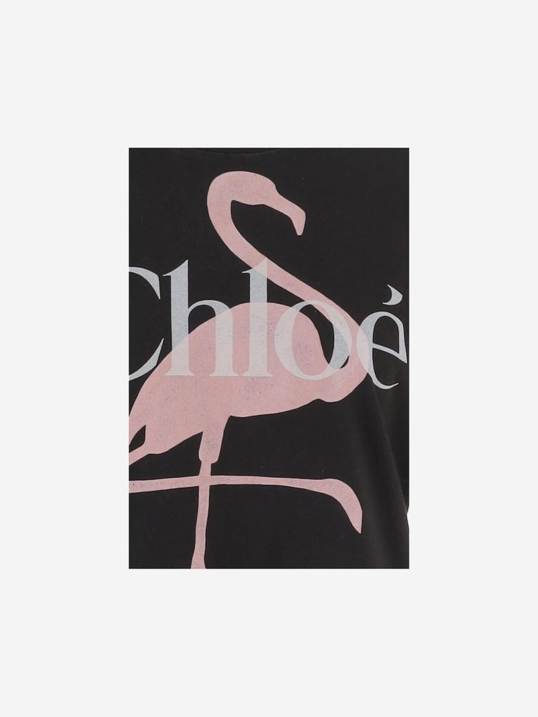 cotton t-shirt with logo by Selfnex