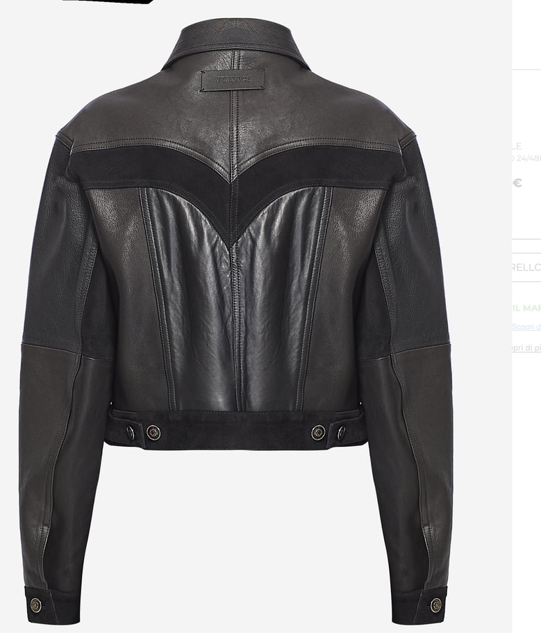 leather jacket black by Selfnex