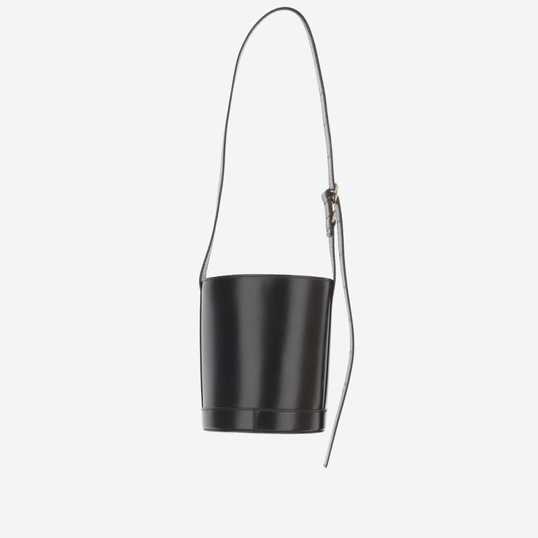 leather bucket bag by Selfnex