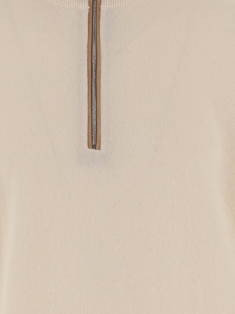 cashmere sweater with high neck by Selfnex