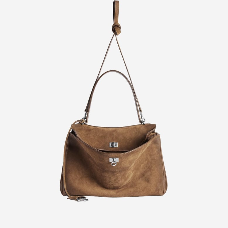 shoulder bag medium suede by Selfnex
