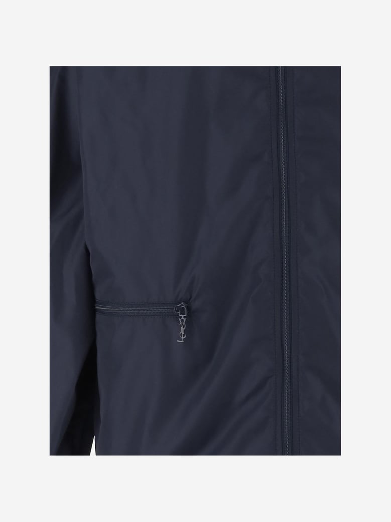 nylon jacket with high collar by Selfnex