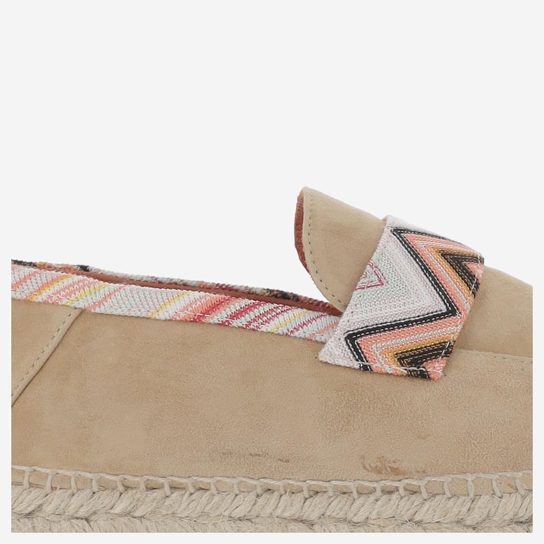 espadrilles viscose blend beige by Selfnex